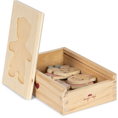 Konges slojd puzzle en bois jouet éveil motricité enfants cadeaux anniversaire le beguin de charlie concept store tours
