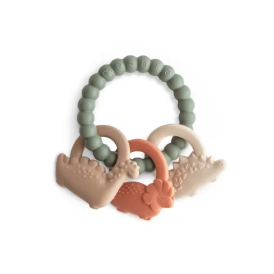 MUSHIE silicone jouet de dentition anneau balle de dentition soulagement dentaire gencives bebes enfants parents naissance cadeaux le beguin de Charlie concept store tours